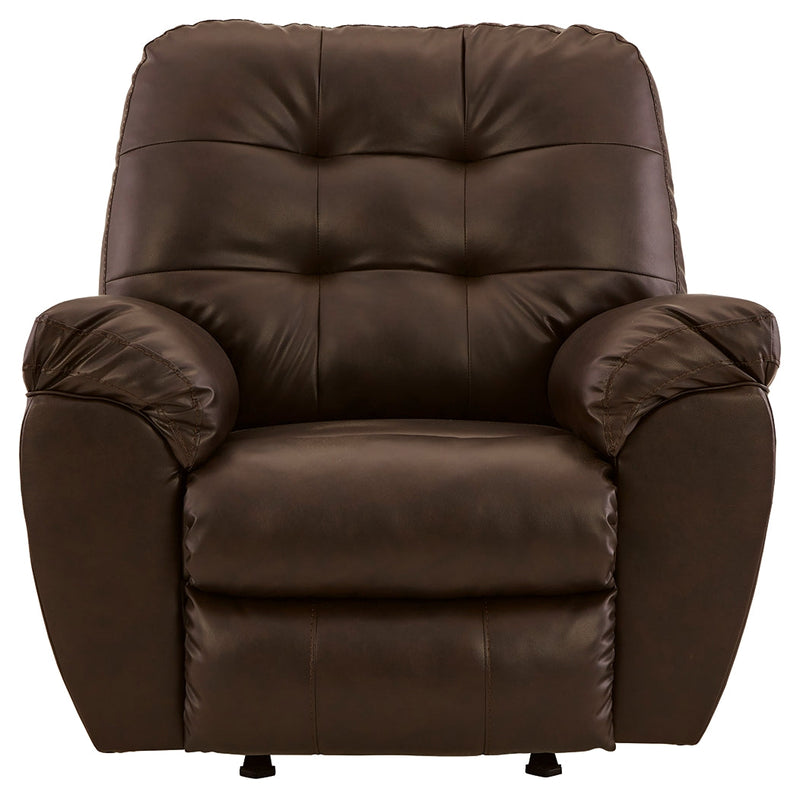 Donlen Chocolate Synthetic Recliner