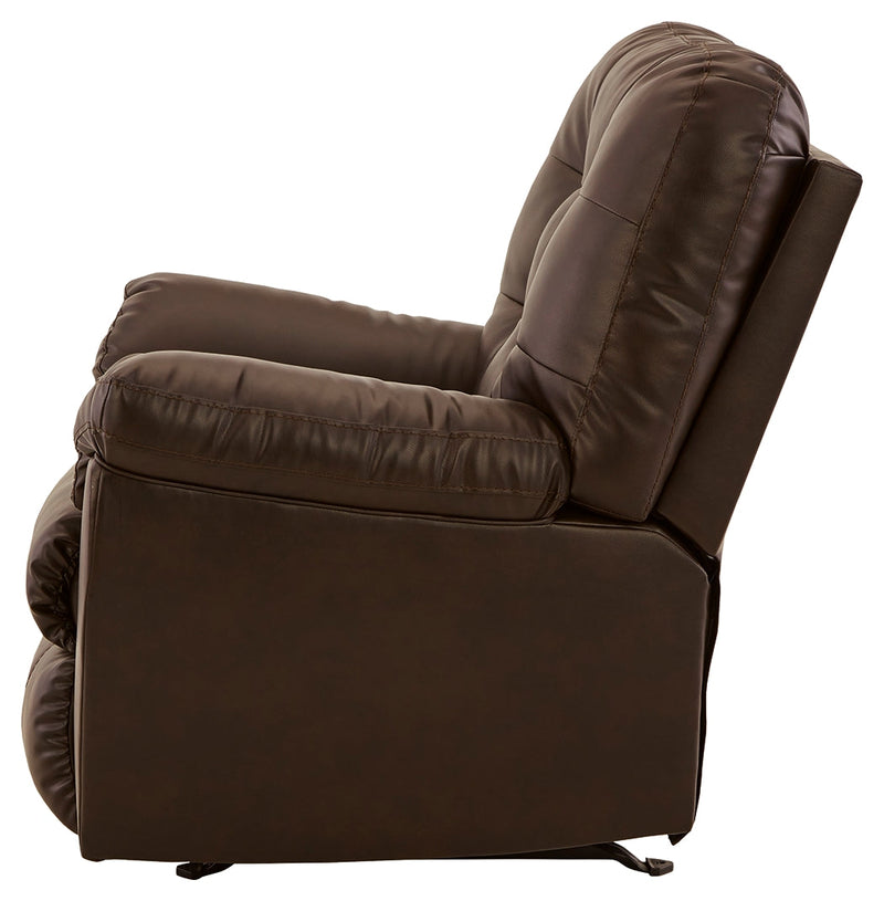 Donlen Chocolate Synthetic Recliner