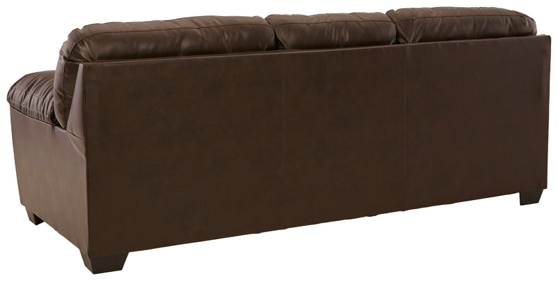 Donlen Chocolate Synthetic Queen Sofa Sleeper