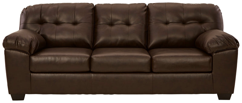 Donlen Chocolate Synthetic Queen Sofa Sleeper