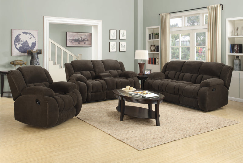 Weissman Pillow Top Arm Motion Sofa Chocolate