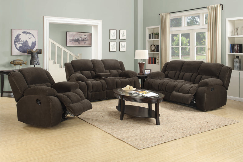 Weissman Pillow Top Arm Motion Sofa Chocolate