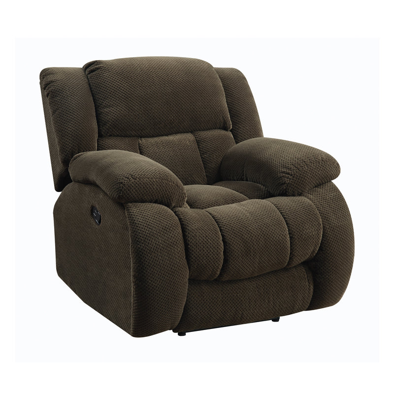 Weissman Upholstered Glider Recliner Charcoal