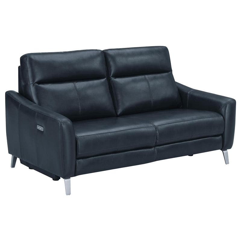 Derek Blue Upholstered 3 Pc Set