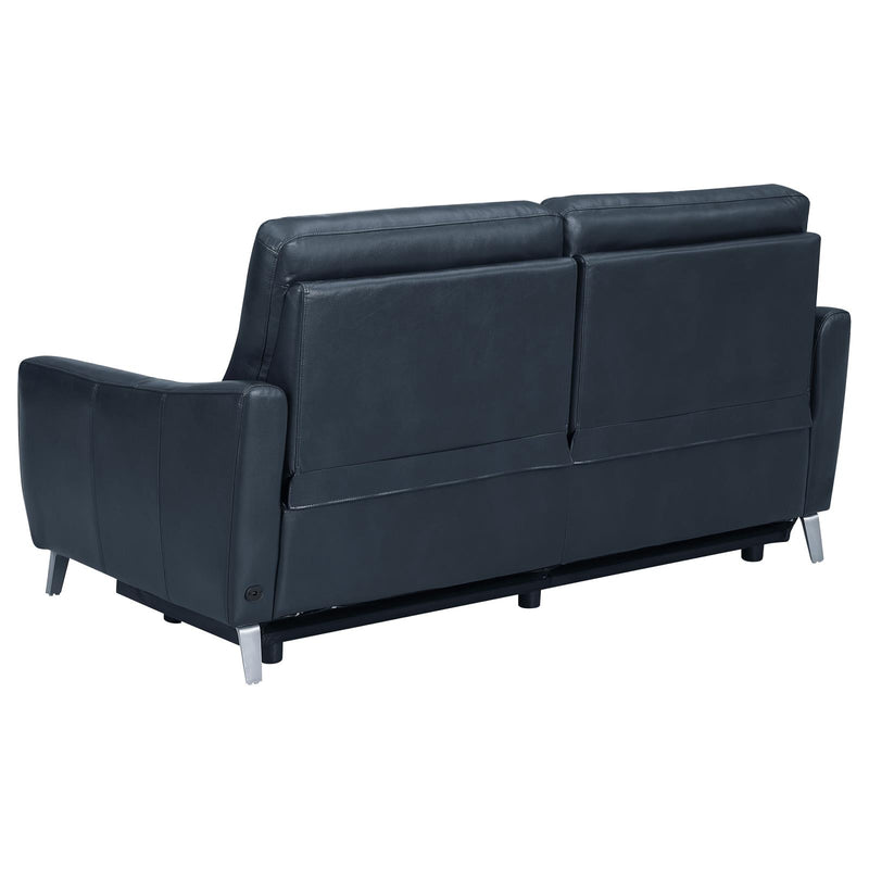 Derek Blue Upholstered 3 Pc Set