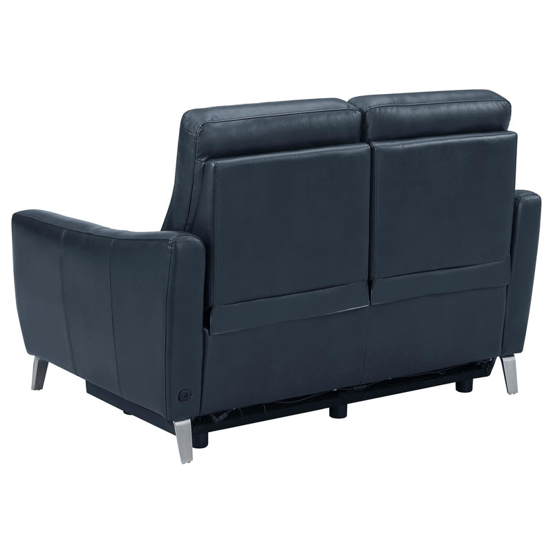 Derek Blue Upholstered 3 Pc Set