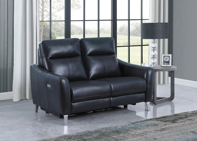 Derek Upholstered Power Loveseat