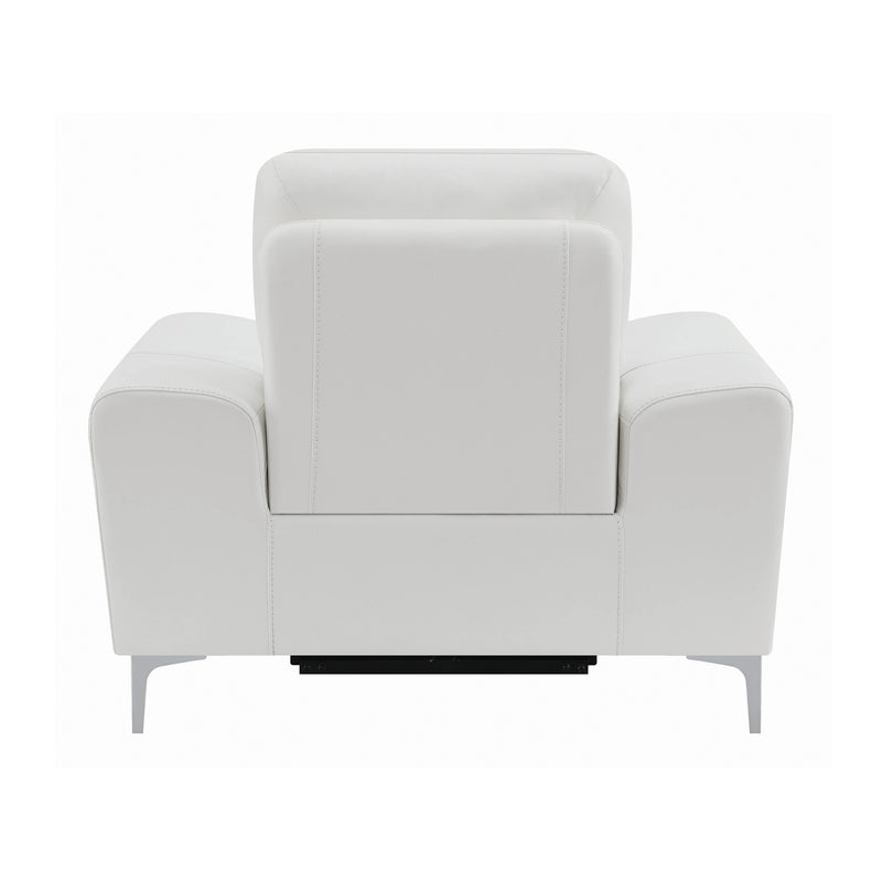 Largo Upholstered Power Recliner White