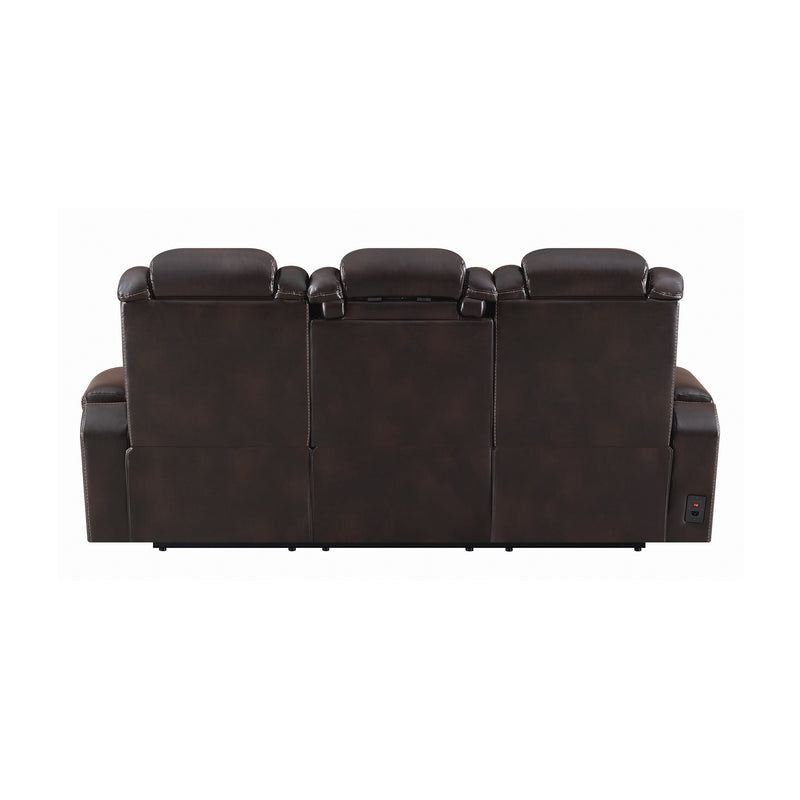 Korbach Upholstered Power^2 Sofa Espresso