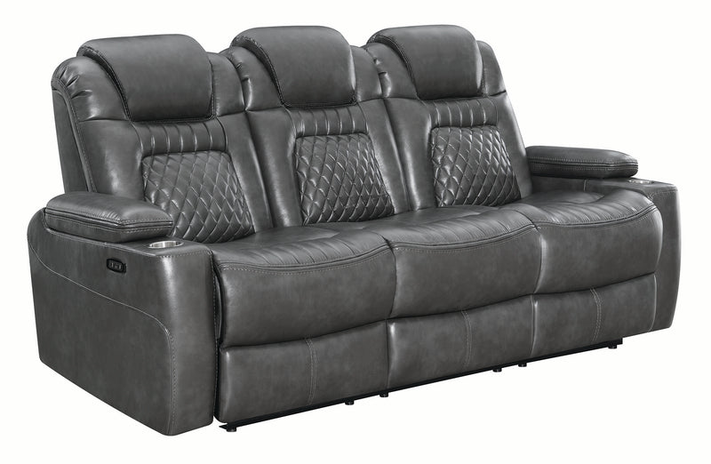 Korbach Upholstered Power^2 Sofa Charcoal