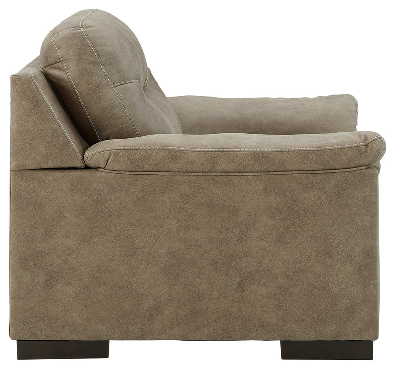 Maderla Pebble Faux Leather Chair