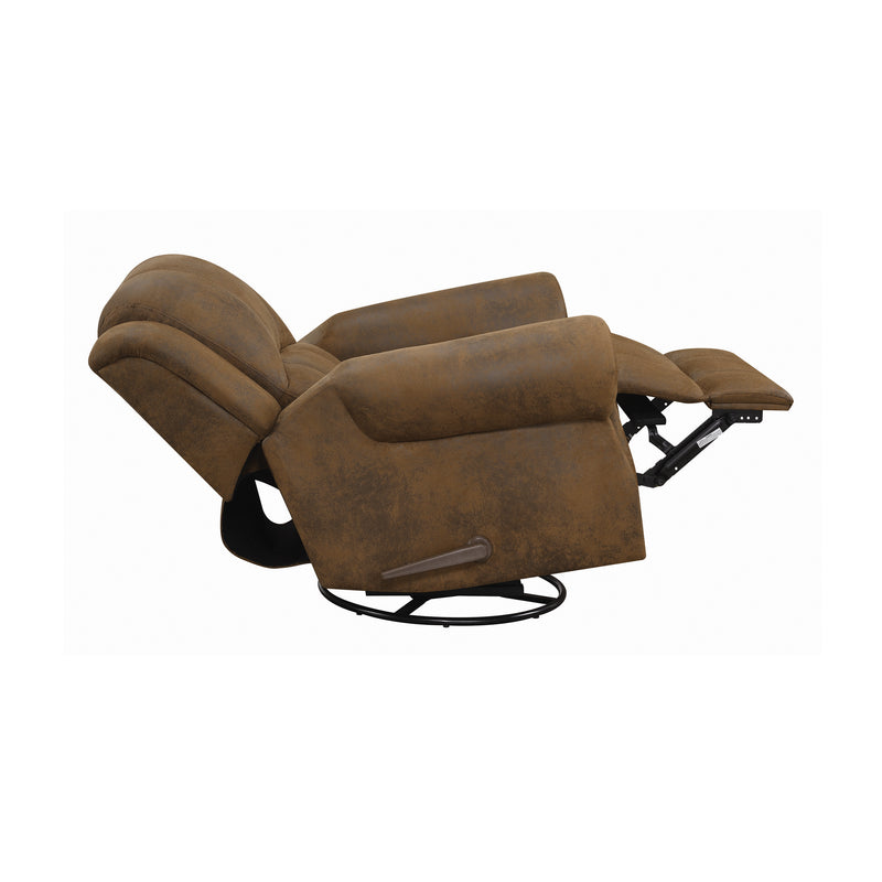 Sir Rawlinson Swivel Rocker Recliner Buckskin Brown