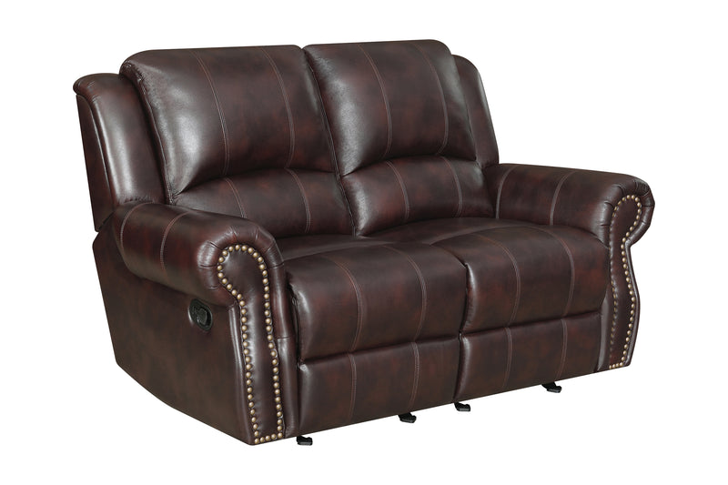 Sir Rawlinson Upholstered Living Room Set Dark Brown