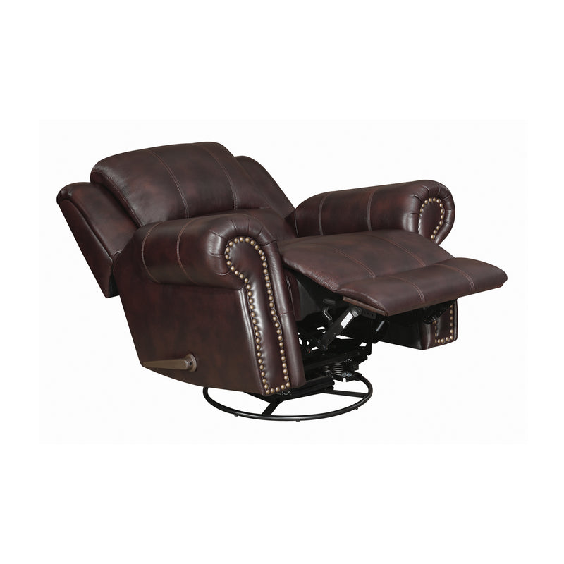 Sir Rawlinson Swivel Rocker Recliner Dark Brown