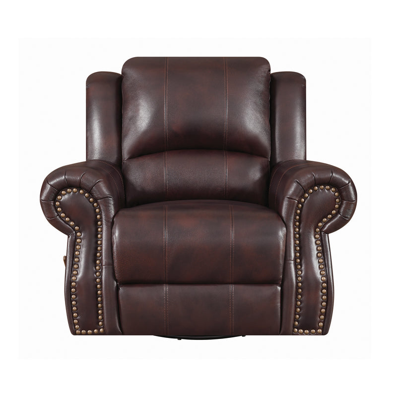 Sir Rawlinson Swivel Rocker Recliner Dark Brown