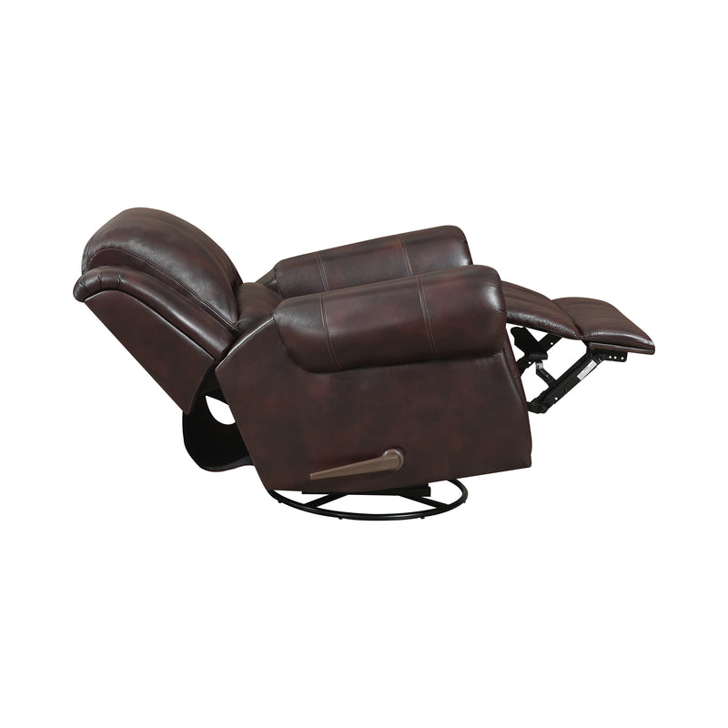 Sir Rawlinson Swivel Rocker Recliner Dark Brown