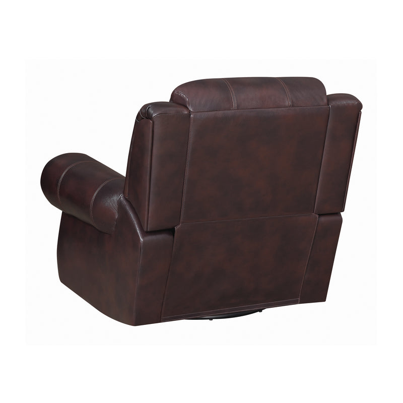 Sir Rawlinson Swivel Rocker Recliner Dark Brown