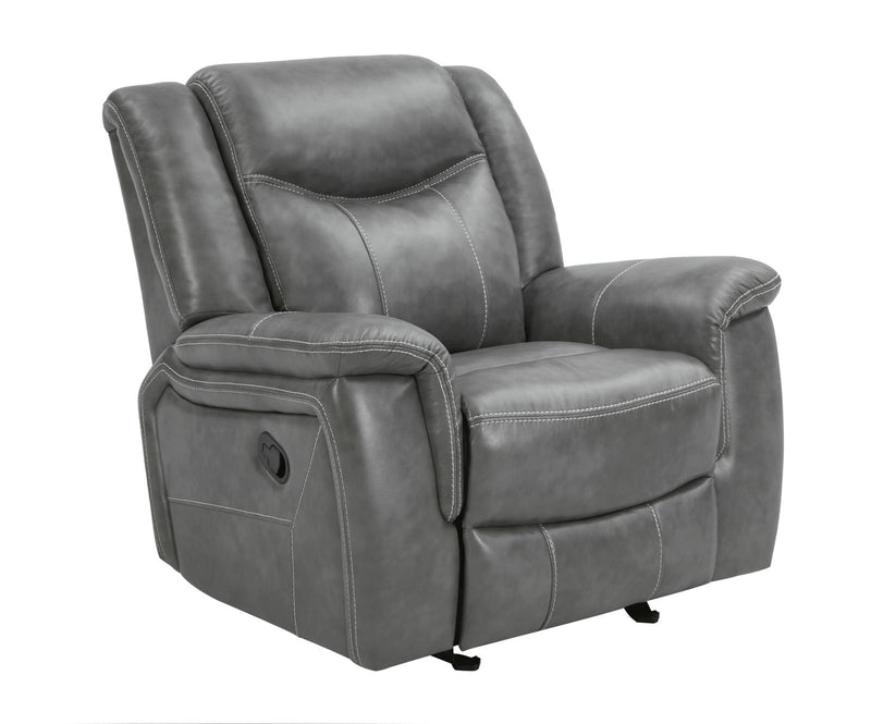 Conrad Motion Grey Upholstered 3 Pc Set