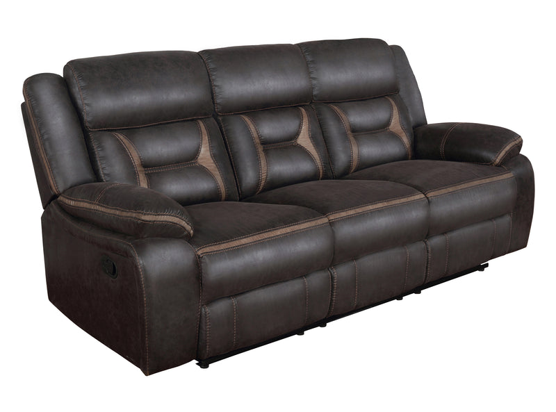 Greer Upholstered Tufted Back Motion Sofa