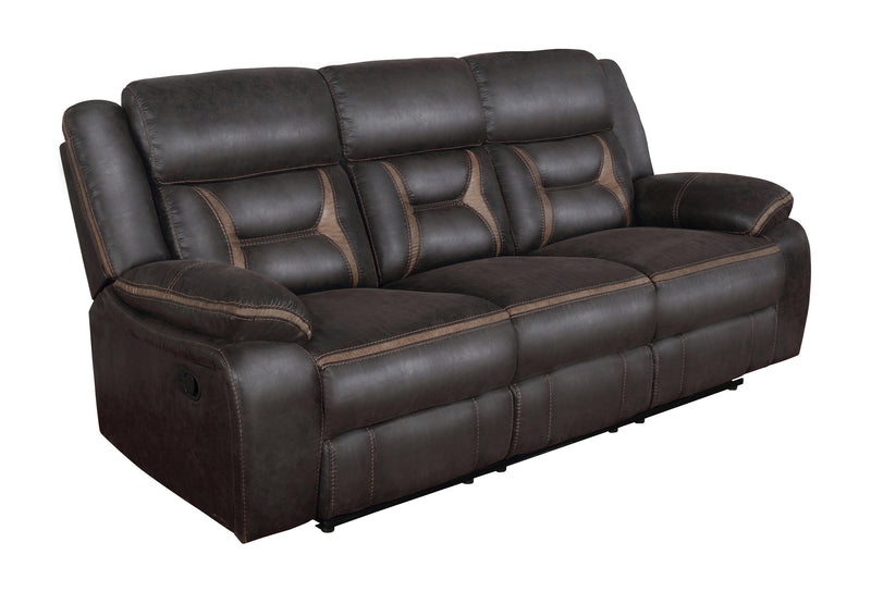 Greer Upholstered Tufted Back Motion Sofa