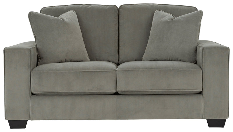 Angleton Sandstone Velvet Loveseat