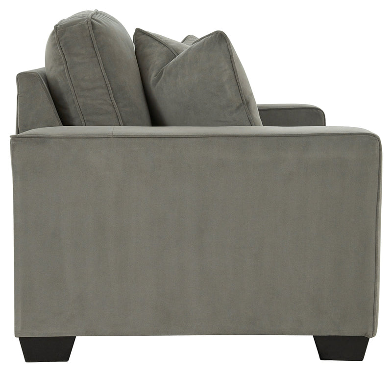 Angleton Sandstone Velvet Loveseat