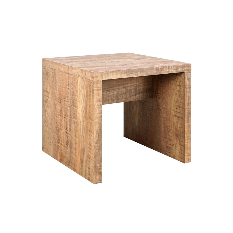 Lynette Square Wood End Table Mango