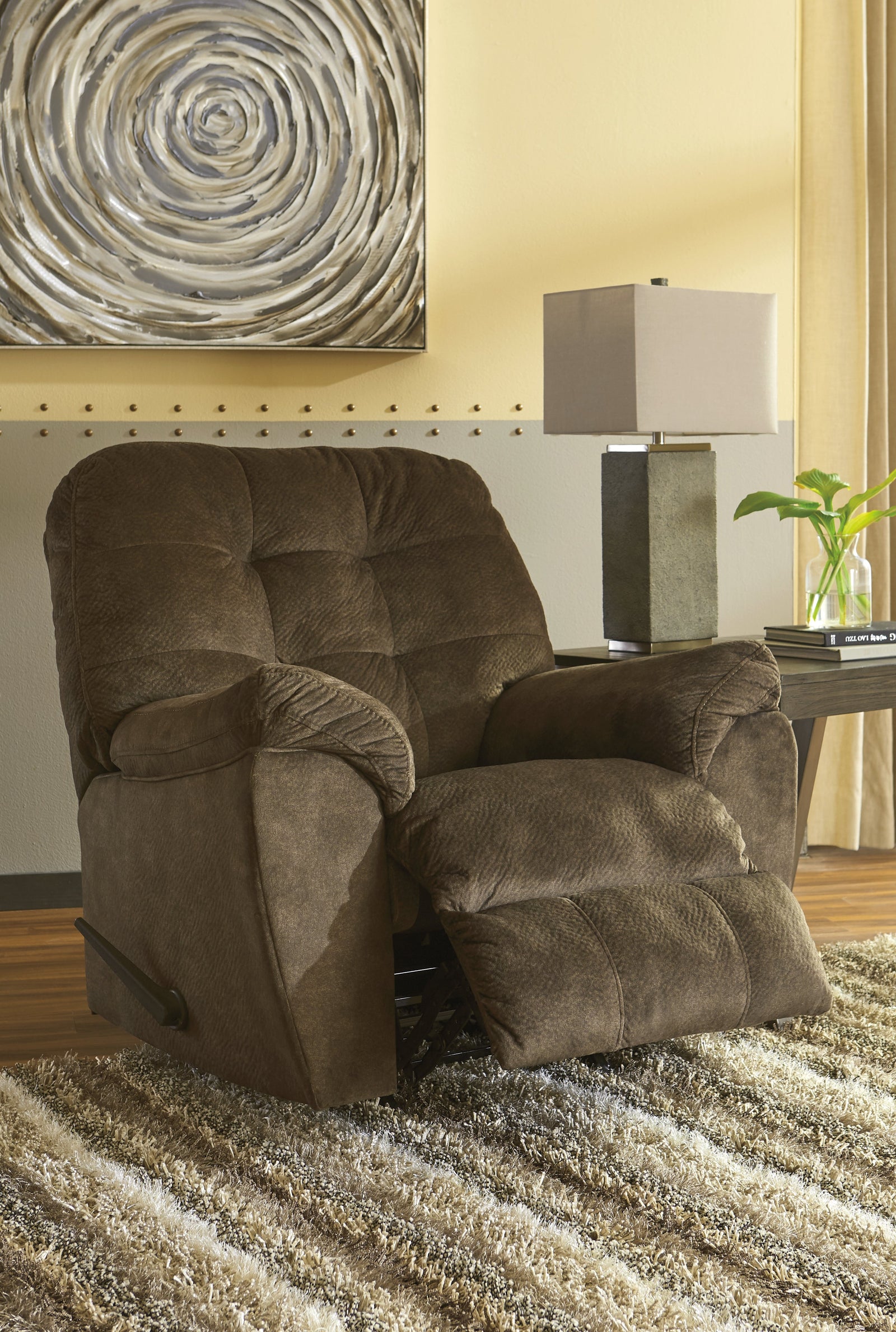 Accrington Earth Microfiber Recliner