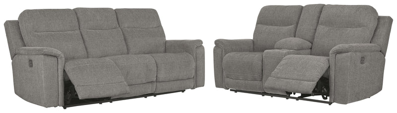 Mouttrie Smoke Sofa And Loveseat