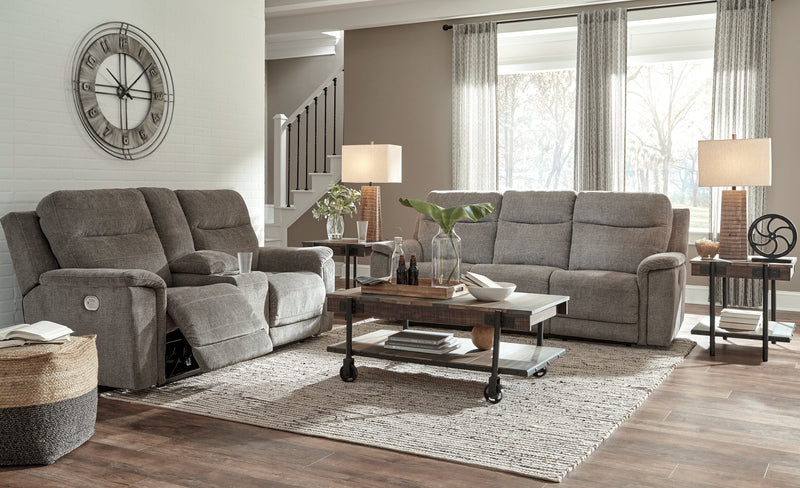 Mouttrie Smoke Sofa And Loveseat