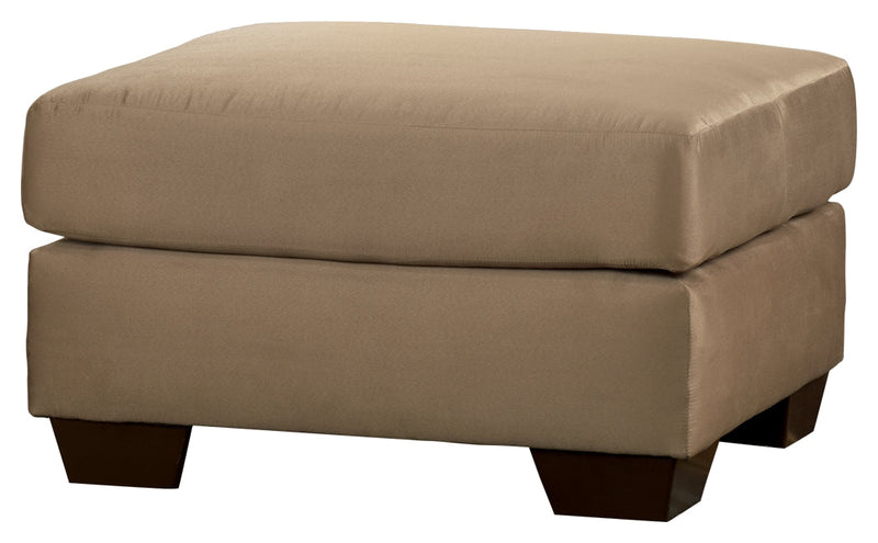 Darcy Mocha Sofa Loveseat And Ottoman