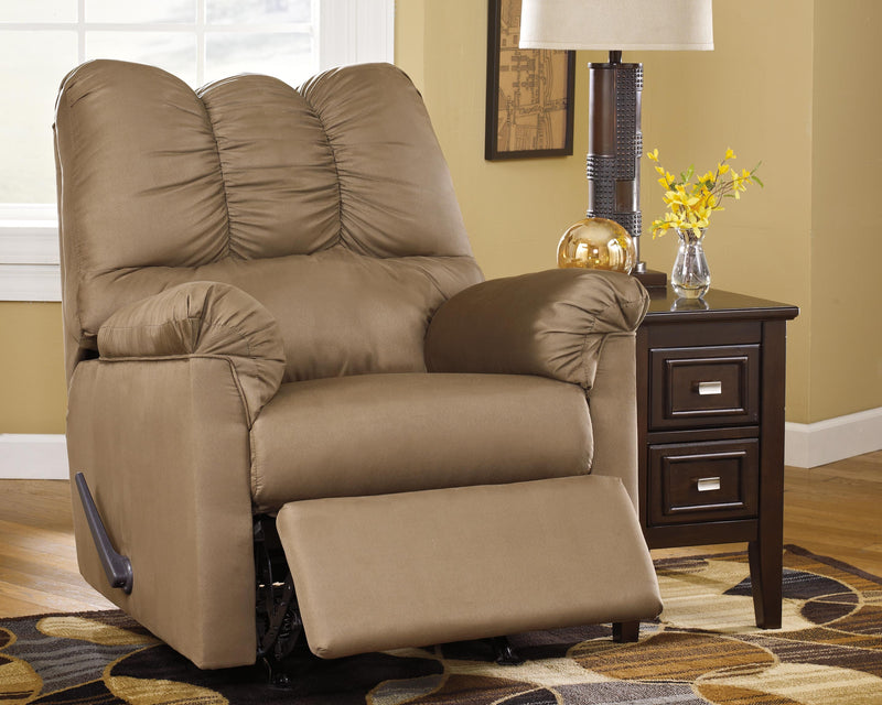 Darcy Mocha Microfiber Recliner