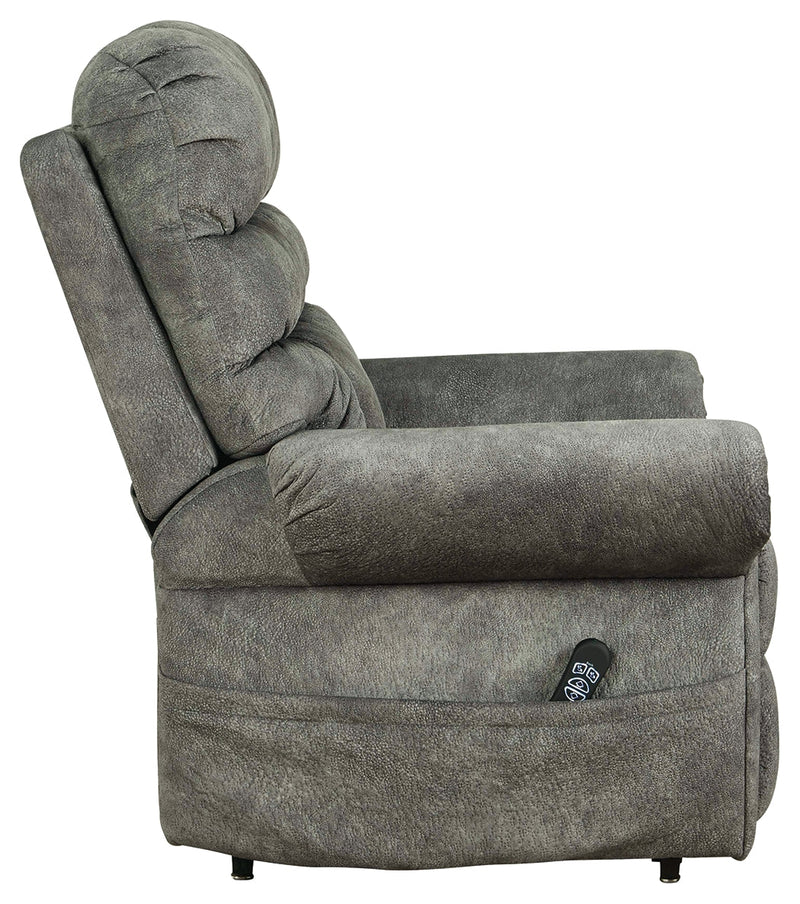 Mopton Steel Microfiber Power Lift Recliner