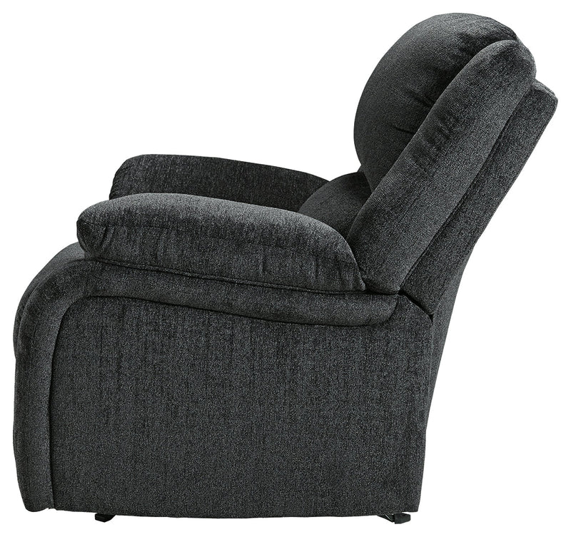 Draycoll Slate Chenille Recliner