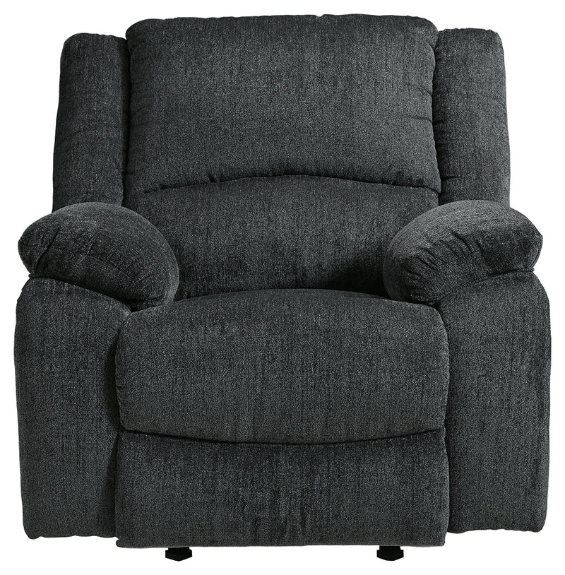 Draycoll Slate Chenille Recliner