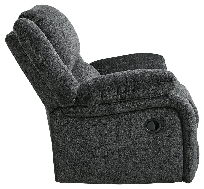 Draycoll Slate Chenille Recliner