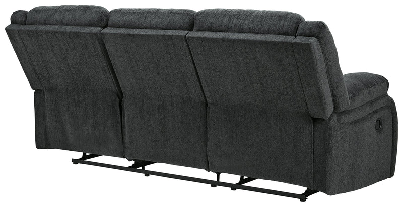 Draycoll Slate Chenille Reclining Sofa