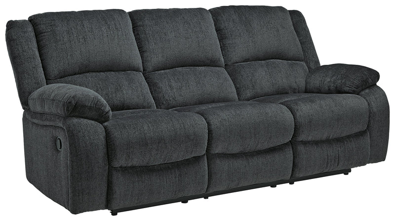 Draycoll Slate Chenille Reclining Sofa