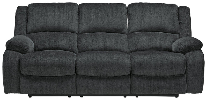 Draycoll Slate Chenille Reclining Sofa