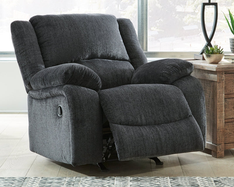 Draycoll Slate Chenille Recliner