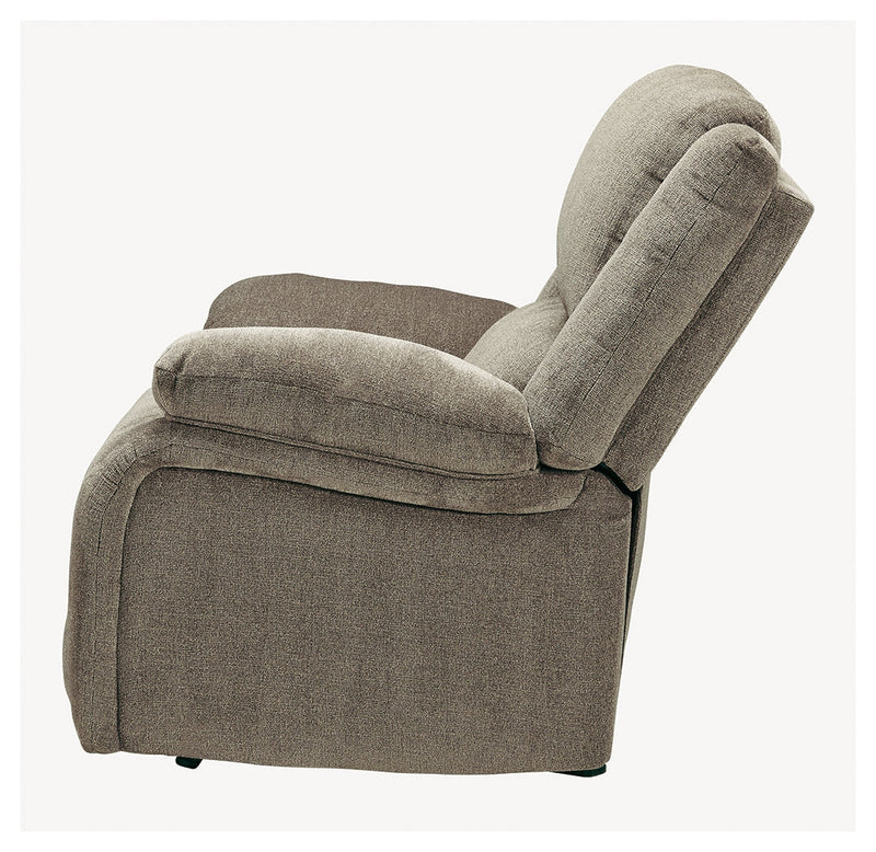 Draycoll Pewter Chenille Recliner