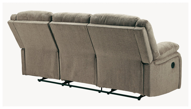 Draycoll Pewter Chenille Reclining Sofa