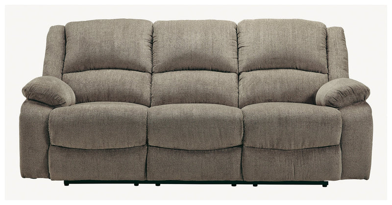 Draycoll Slate Chenille Reclining Sofa