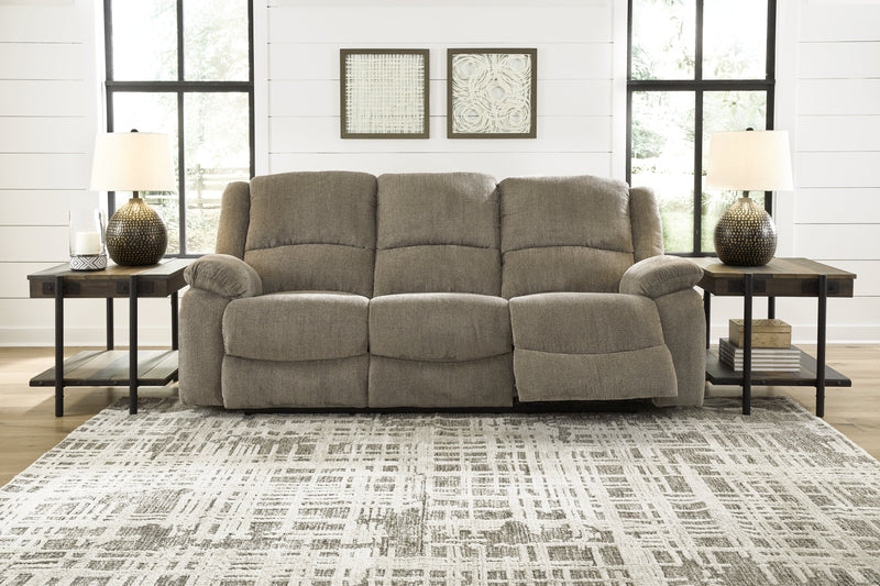 Draycoll Slate Chenille Reclining Sofa