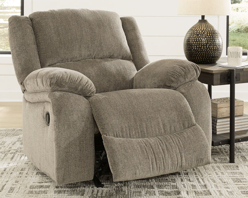 Draycoll Pewter Chenille Recliner