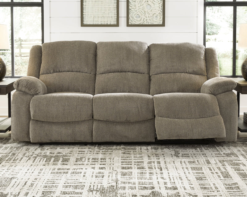 Draycoll Slate Chenille Reclining Sofa