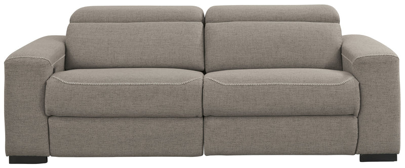 Mabton Gray 2-Piece Power Reclining Loveseat