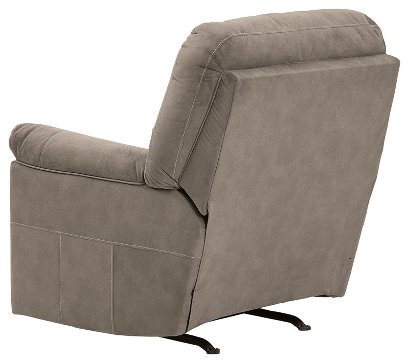 Cavalcade Slate Faux Leather Power Recliner