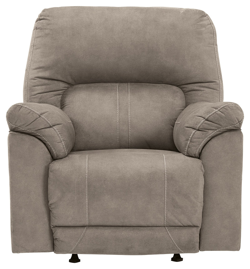 Cavalcade Slate Faux Leather Power Recliner