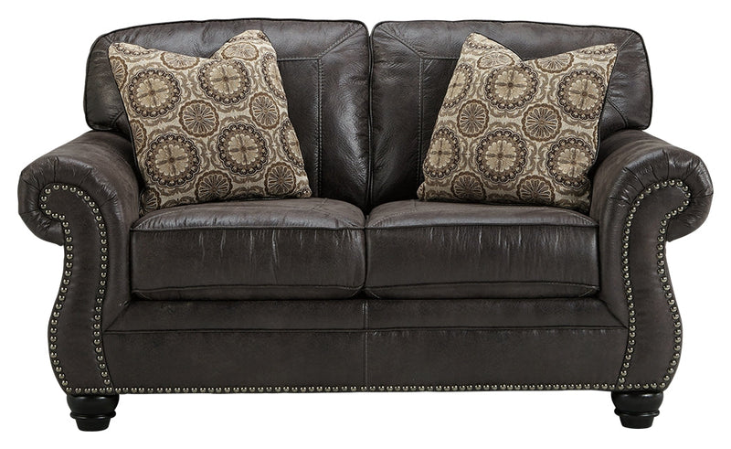 Breville Charcoal Sofa And Loveseat